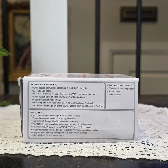 New Wireless-N Mini Router 300Mbps WiFi Repeater Signal Booster AP/Bridge - Picture 7 of 10